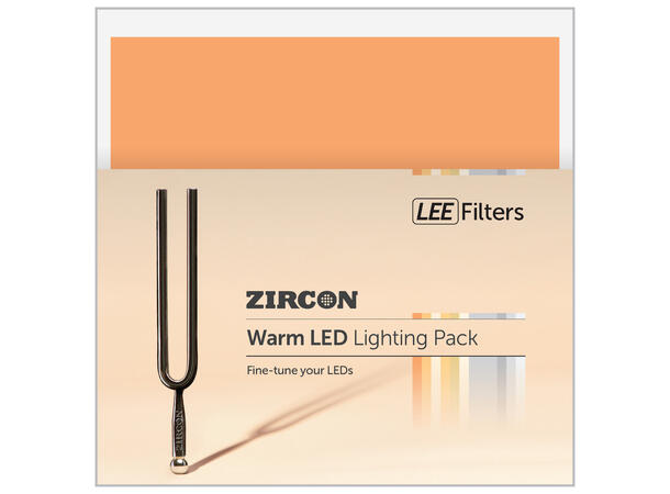 Zircon LED Warm Lighting Pack LED 12 stk 30x30 filter packs 