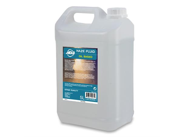 ADJ Haze Fluid oil based 5l Kvalitetsveske med høy renhetsgrad 