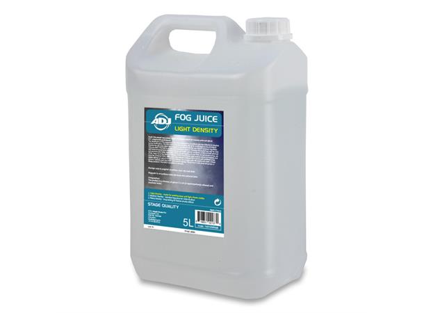Fog juice 1 light – 5 Liter Kvalitetsveske med høy renhetsgrad