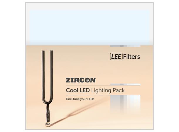 LED Cool Lighting filter Pack 9 Zircon sheets 300mm x 300mm