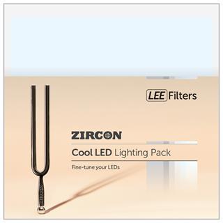 LED Cool Lighting filter Pack 9 Zircon sheets 300mm x 300mm