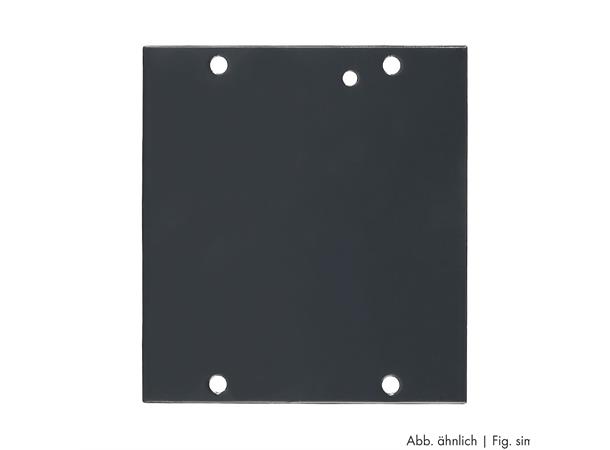 SYSBOXX-MKII-Side panel 8HE Tiefe 2fach Side panel blank, 8 HE: 140 mm 