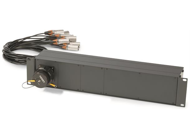 SYSBOXX 19, 2HE 1TE, Patchbox 3fach" 12 BE LK37 | 3 | Female | Back