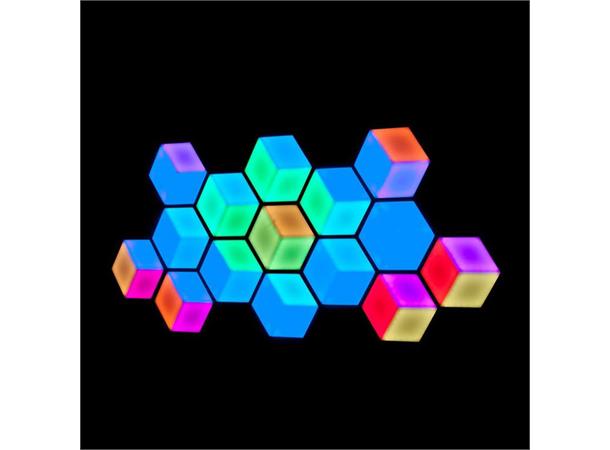 3D VISION PLUS Hexagonal shaped LED panel