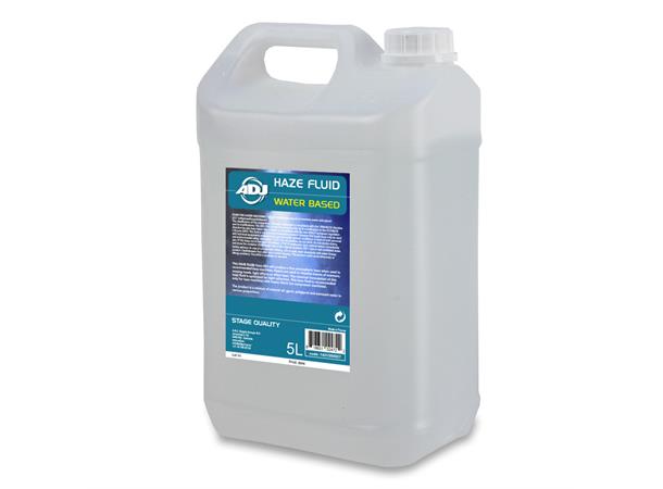 ADJ Haze Fluid water based 5l Kvalitetsvæske med høy renhetsgrad 