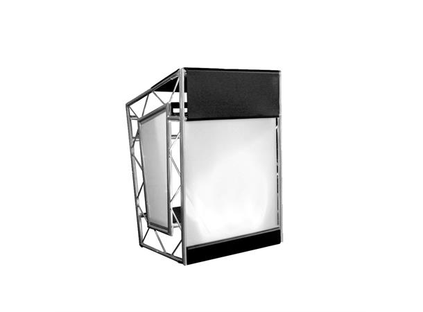 LiteConsole GO! White  V2 Aluminium folding frame 