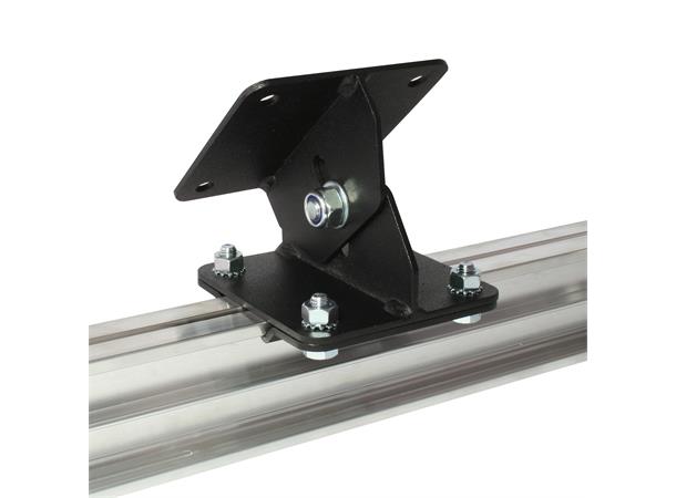 STUDIO RAIL 80 ADJUSTABLE ANGLE BRACKET supplied with rail clamps