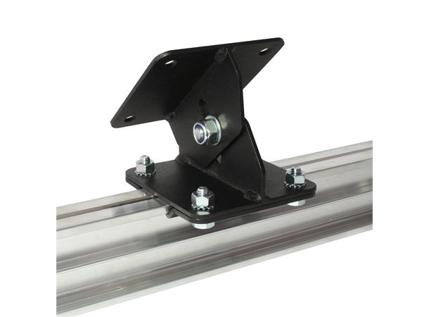 STUDIO RAIL 80 ADJUSTABLE ANGLE BRACKET supplied with rail clamps 