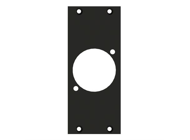 SYSBOXX-Front panel 2HE 1BE 1xNAC3FPX front panel 1 x NAC3FPX
