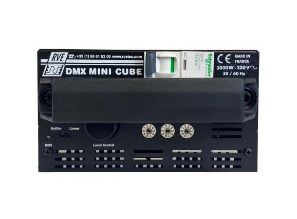 Mini Cube Schuko outlet 3 KW dimmer pack