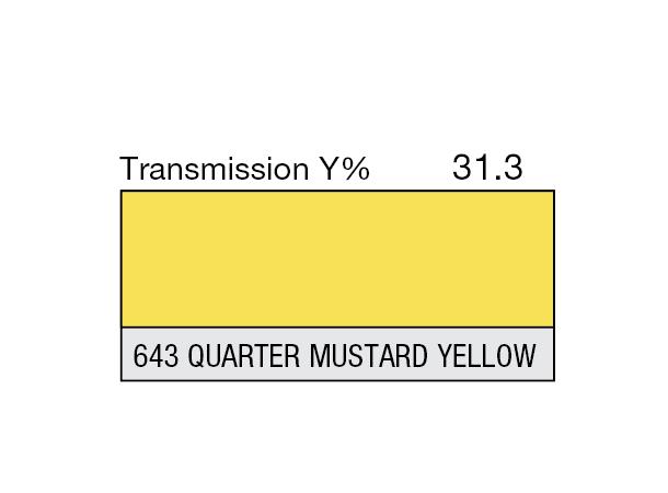 Quarter Mustard Yellow ALTERNATIV 767 Rolls 643 Quarter Mustard Yellow