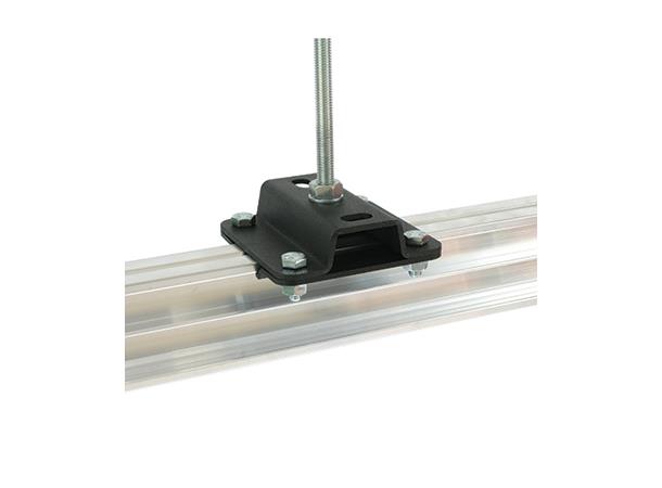STUDIO RAIL 80 25MM CEILING BRACKET supplied with rail clamps