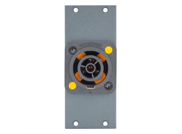 SYSBOXX Frontpanel 2HE, 1BE, Powercon T1 Powercon T1 (NAC3FPX)