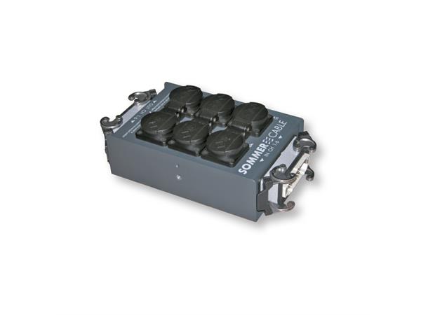 Schuko distro 2x Multipin, 6x Schuko Sommer cable Power Distribution Systems