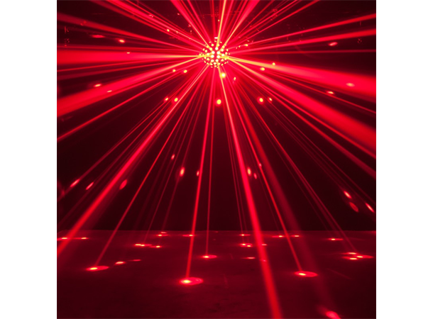 Starburst Intense beams of light 