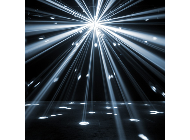 Starburst Intense beams of light 