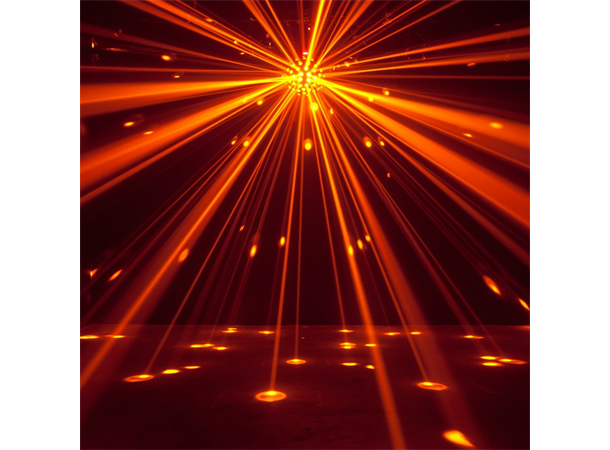 Starburst Intense beams of light 