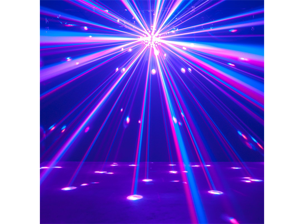 Starburst Intense beams of light 