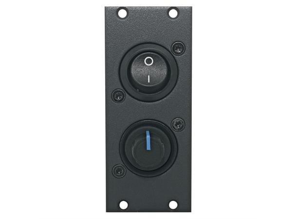 SYSBOXX Modul 1BE, Schaltermodul Switch-module Switch on / off + stereo