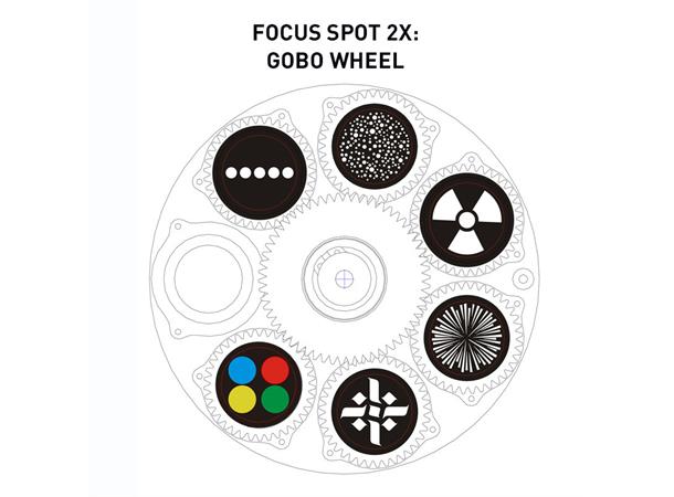 Focus Spot 2X 100W LED Moving Head 