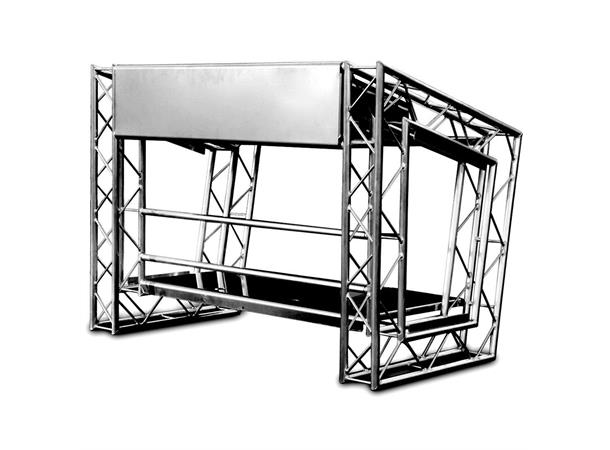 LiteConsole MK2 Black Aluminium folding frame 