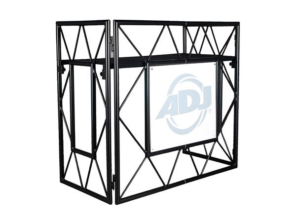 PRO EVENT TABLE II Black Mobilt DJ-bord 