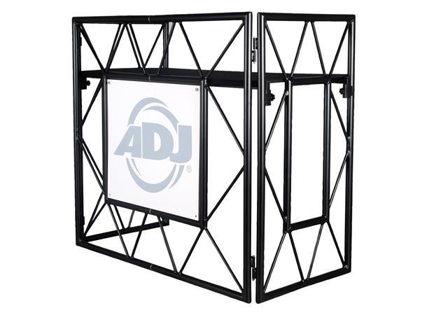 PRO EVENT TABLE II Black Mobilt DJ-bord 