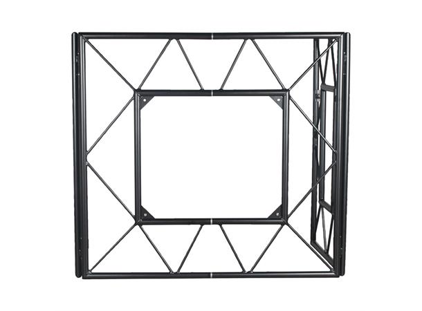 PRO EVENT TABLE II Black Mobilt DJ-bord 