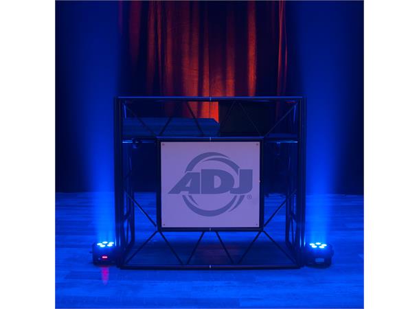 PRO EVENT TABLE II Black Mobilt DJ-bord 