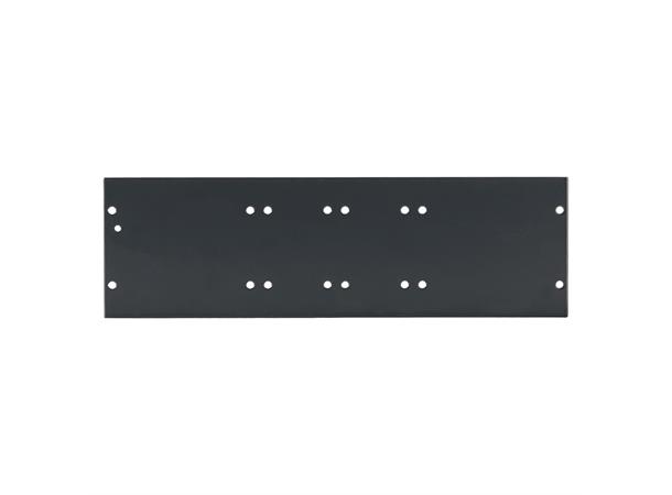 SYSBOXX-MKII-Side panel 6HE Tiefe 1fach Side panel blank, 6 HE; depth: 80 mm 