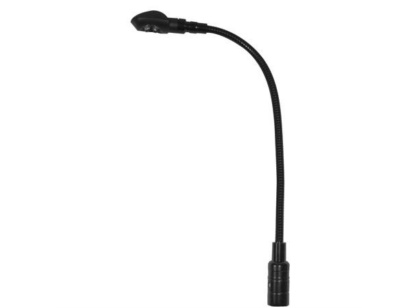 Mini LED Gooseneck lamp XLR 4 extreme bright LED 