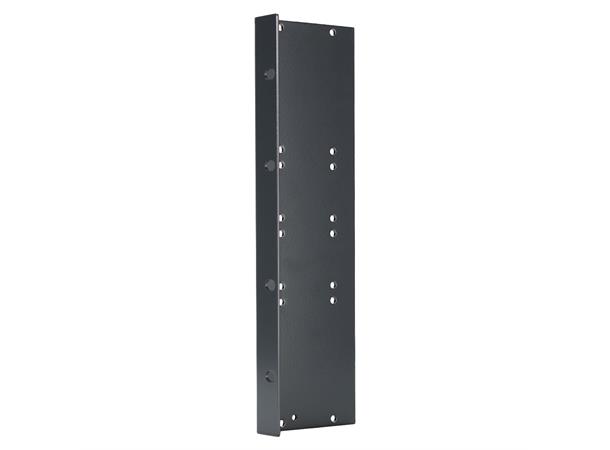 SYSBOXX-MKII-Side panel 6HE Tiefe 1fach Side panel with rack angle, 6 HE: 80 mm