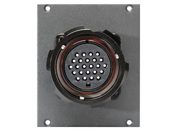 SYSBOXX-Modul 2HE 1TE 1xLK 24pol female Side panel module LK 24-pole female 