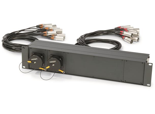 SYSBOXX 19, 2HE 1TE, Patchbox 6fach" 12 BE LK37 | 6 | Male | Back 