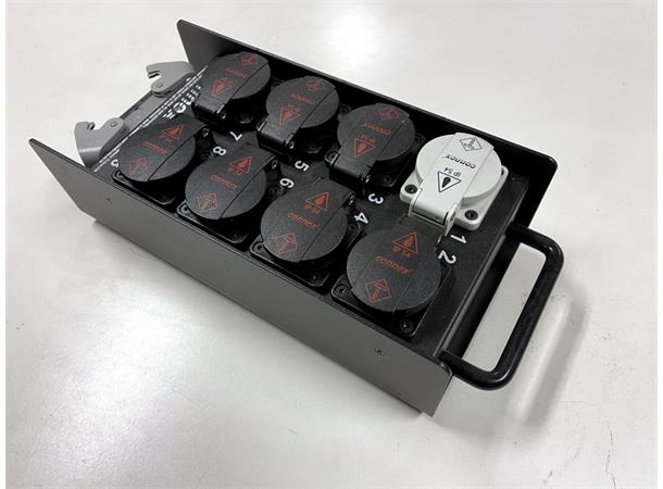 CONNEX Harting multicore fordeler MUV-8 1x HAN E 16pol  (1-9)