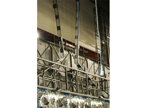 Cable guide standard 3 m Cable guide standard height 14 m black 