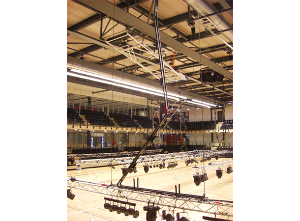 Cable guide standard 3 m Cable guide standard height 14 m black