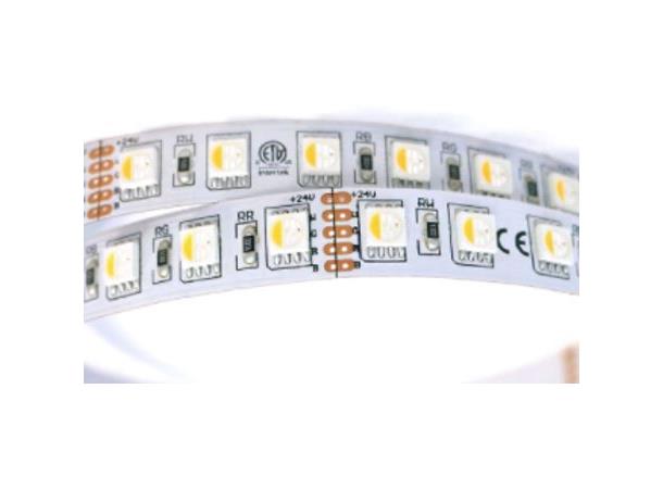 DecaLED Flex 60 leds/m 24V 5mtr RGBWW (2700K) IP20 CRI 90 5060led 