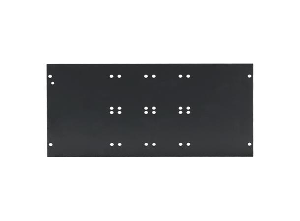 SYSBOXX-MKII-Side panel 6HE Tiefe 2fach Side panel blank, 6 HE; depth: 140 mm