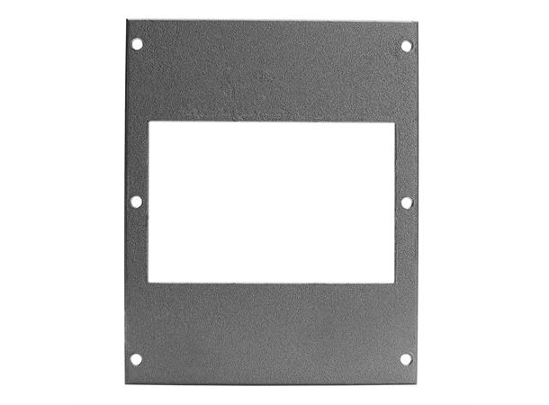 SYSBOXX-Front panel 2HE 3BE, 4x TE 17.5 front panel 4 x 17,5mm