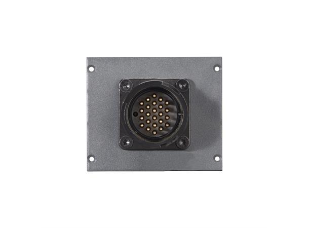 SYSBOXX-Modul 2HE 2BE 1xLK 25pol male Connector Module LK 24-pole male 