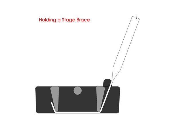 TV Brace Weight (Black) 29mm Receiver 