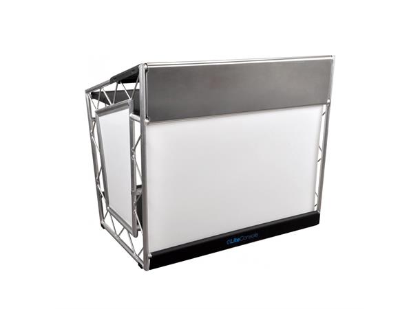 LiteConsole XPRS White  V2 Aluminium folding frame 