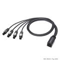 Sommer cable Speakon adapter NL 8 til NL4 2,5m