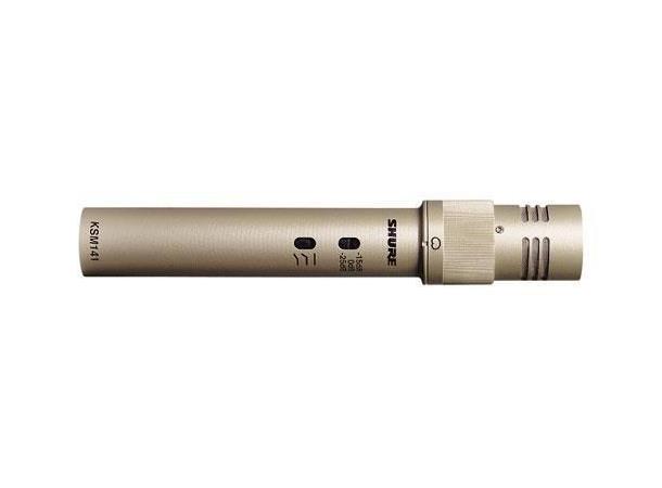 Shure KSM141-SL Dual-Pattern (Card/Omni) Mic - Multitechnic AS