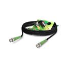 VC RG59/CLASSIC  5,00m sort Flexible finished RG59 video or HF cable
