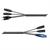 Hybrid Multicore Monolith  5,00m 2xLyd Schuko Plug & f3pin/PowerCON & m3pin 