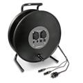 AES / EBU, DMX power system - HT582-SW Schuko (IP54)/XLR 3-pole 3 x 2,5mm²