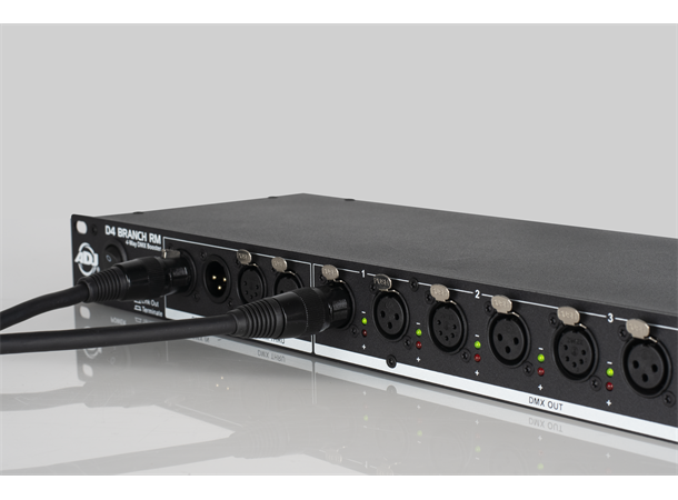 D4 Branch RM DMX splitter 4-way distributor/booster