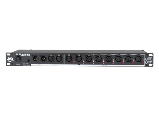 D4 Branch RM DMX splitter 4-way distributor/booster 